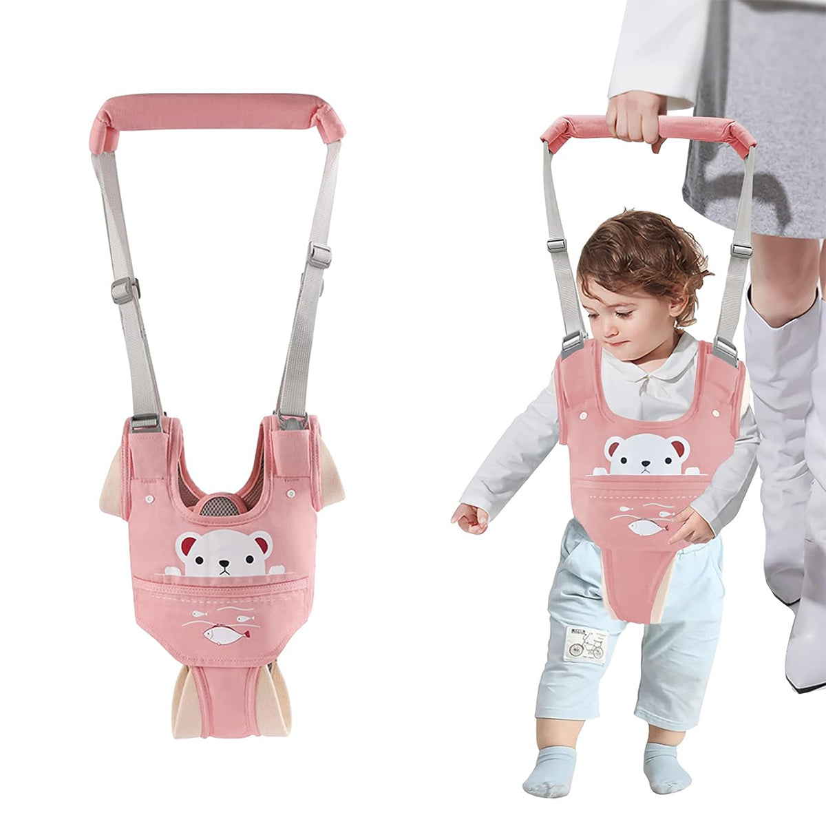 Baby Walking Belt,Toddler Safety Harness,Walking Assistant for Babies,Secure Baby Walker,Infant Walking Support Strap