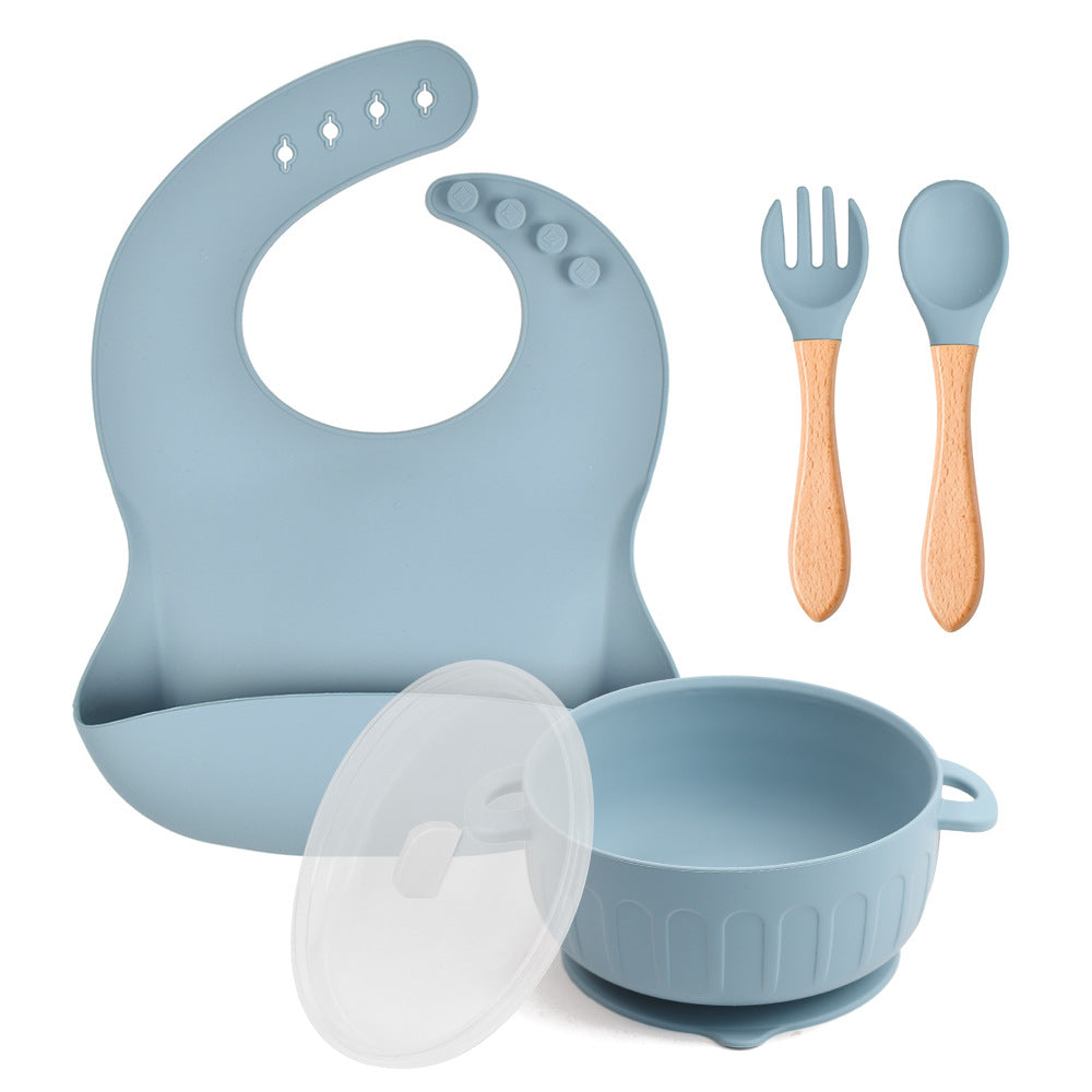 Baby Led Weaning Supplies Silicone Feeding Set