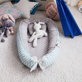 Nest Bed Baby Wave Grey Star